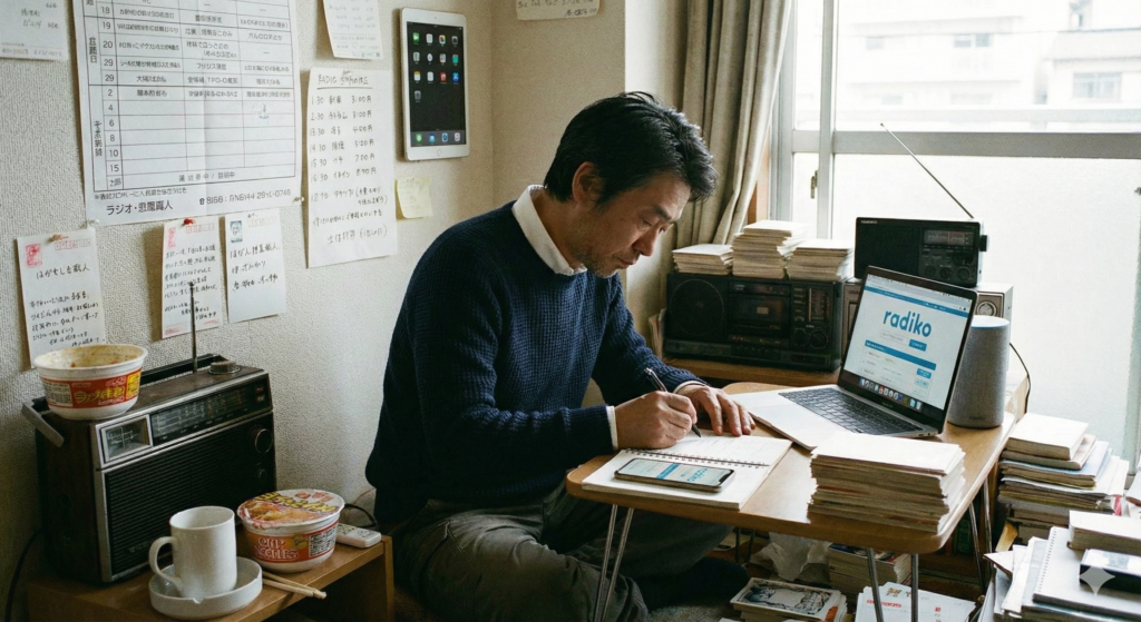 毎週様々なネタハガキやメールを送るハガキ職人。ラジオ番組を作る上で欠かせない存在です。